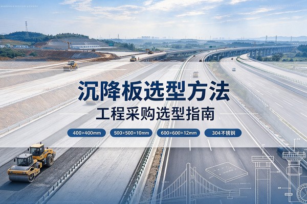 布尔津沉降板选择方法