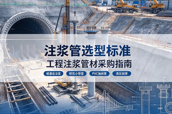 布尔津注浆管选型标准