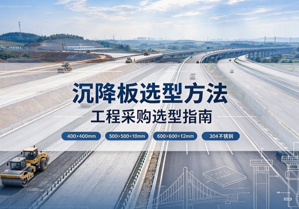 布尔津沉降板选择方法